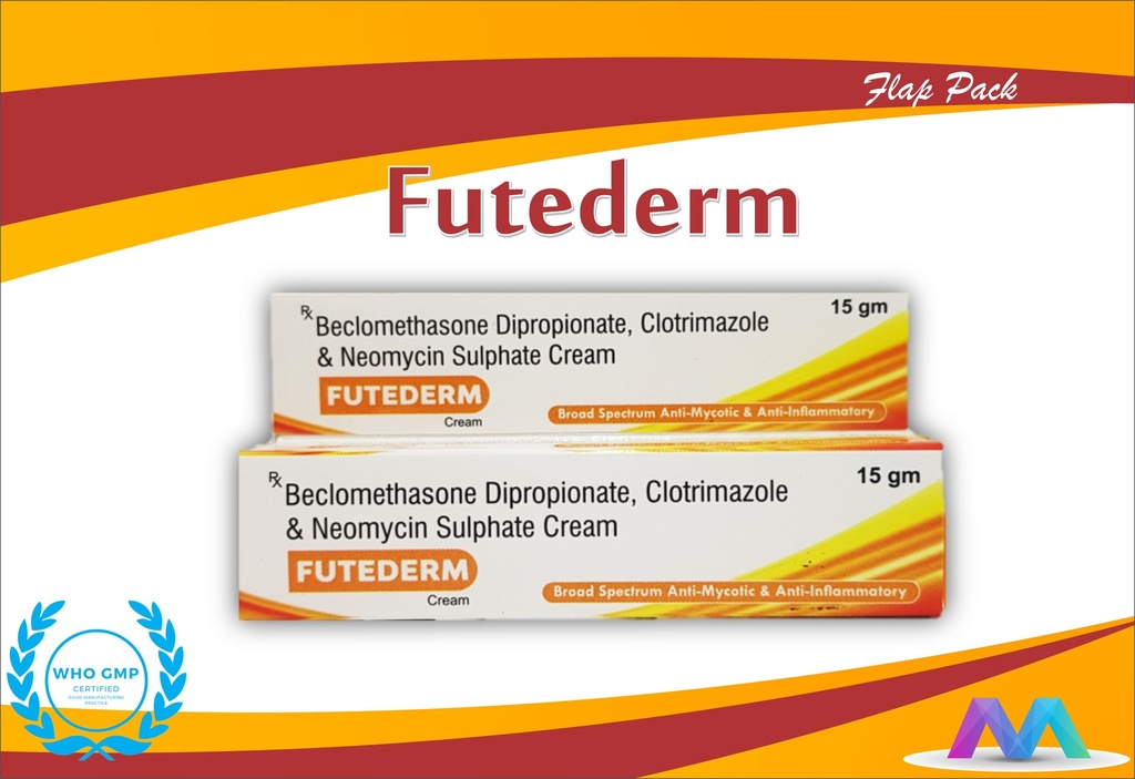 Beclomethasone Dipropionate 0.025% + Clotrimazole 1% + Neomycin Sulphate 0.5% | Cream