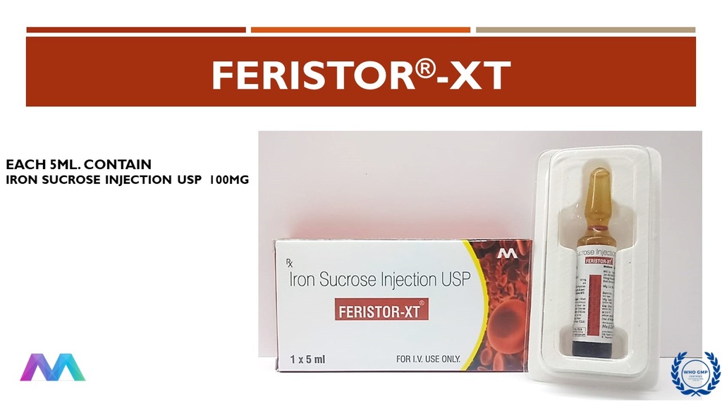 IRON SUCROSE 100MG /5ML | Injection
