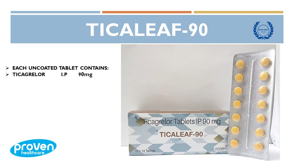 Ticagrelor 90 Mg | Tablet
