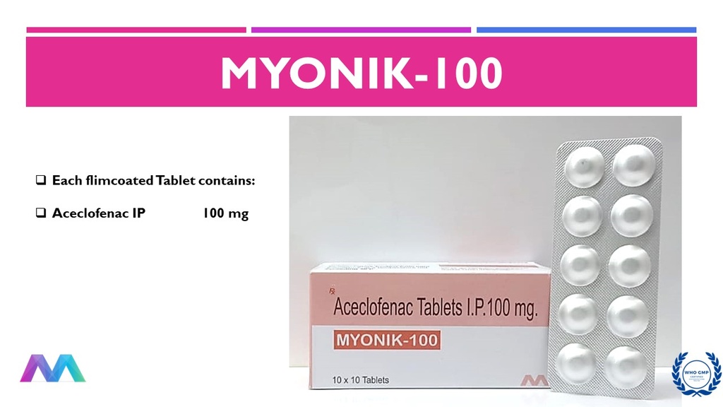 Aceclofenac 100 Mg
