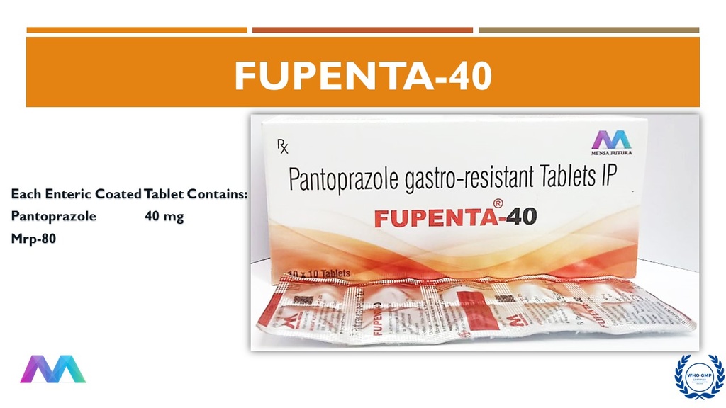 Pantoprazole GR 40 Mg