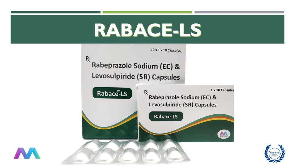 Rabeprazole EC 20 Mg + Levosulpride SR 75 Mg