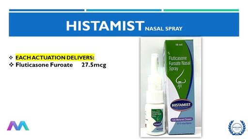 Fluticasone Furoate Nasal Spray 27.5mcg
