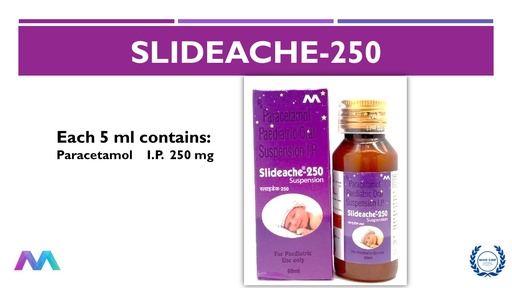Paracetamol 250 mg, Phenylephrine 5 mg and Chlorpheniramine 2 mg | Suspension