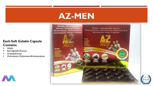 Shilajit, Ashwagandha Extract, Ginseng Extract, Multivitamin, Multimineral & Antioxidants Softgel Capsule