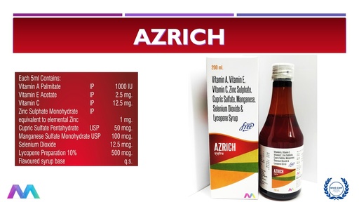 Lycopene with Multivitamins and Multi Minerals | Syrup