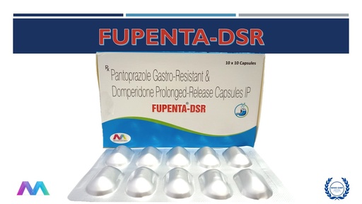 Pantoprazole GR 40 Mg + Domperidone PR 30 Mg