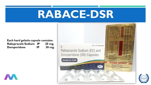 Rabeprazole EC 20 Mg + Domperidone SR 30 Mg 