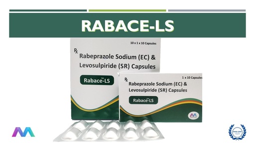 Rabeprazole EC 20 Mg + Levosulpride SR 75 Mg